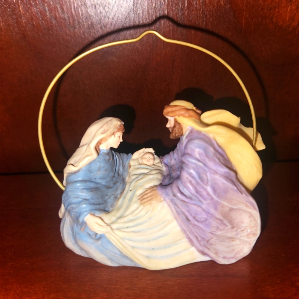 Vintage Hallmark Nativity Ornament